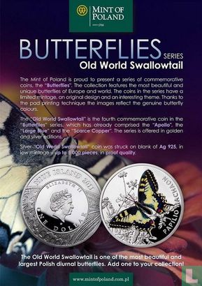 Niue 1 dollar 2011 (PROOF) "Papilio Machaon" - Afbeelding 3