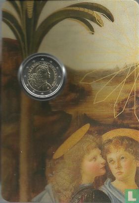 San Marino 2 Euro 2019 (Folder) "500th anniversary of the death of Leonardo da Vinci" - Bild 2