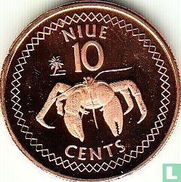 Niue 10 cents 2010 - Afbeelding 2