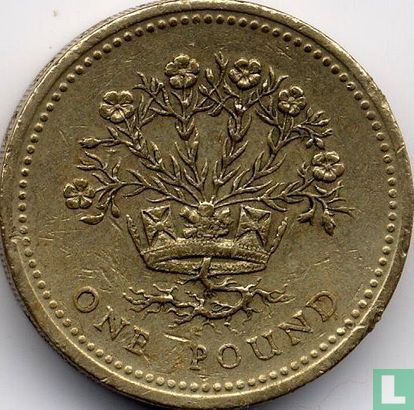 Verenigd Koninkrijk 1 pound 1991 "Northern Irish flax" - Afbeelding 2