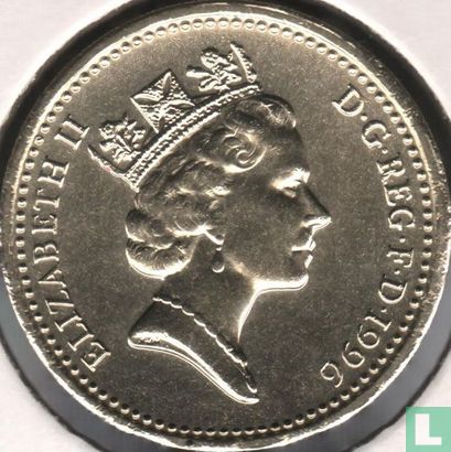 United Kingdom 1 pound 1996 "Celtic cross" - Image 1