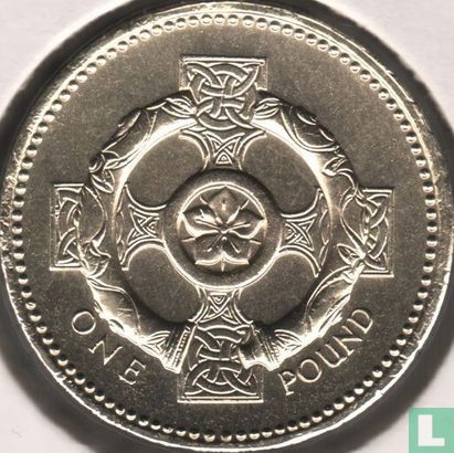 United Kingdom 1 pound 1996 "Celtic cross" - Image 2