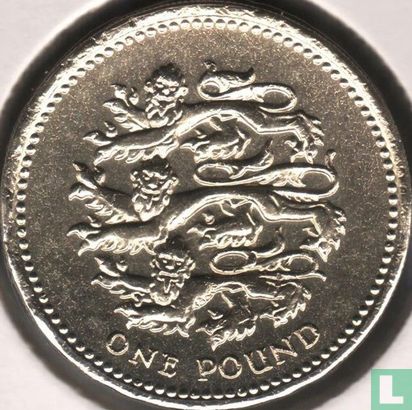 United Kingdom 1 pound 1997 "English lions" - Image 2