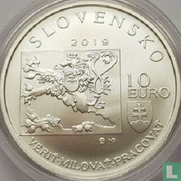 Slowakije 10 euro 2019 "100th anniversary Death of the general Milan Rastislav Štefánik" - Afbeelding 1