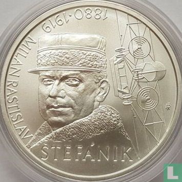 Slowakije 10 euro 2019 "100th anniversary Death of the general Milan Rastislav Štefánik" - Afbeelding 2
