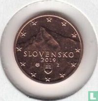 Slowakije 1 cent 2019 - Afbeelding 1