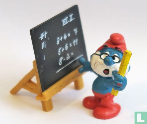 Papa Smurf as a teacher  - Image 1
