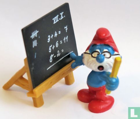 Papa Smurf as a teacher - Image 1