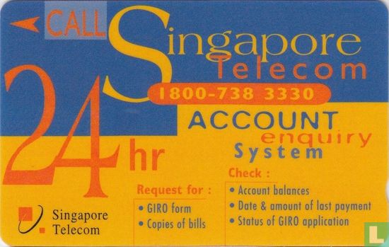 Singapore Telecom 24hr - Afbeelding 1