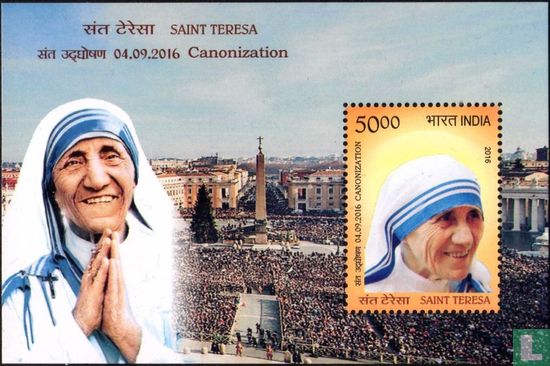 Heiligverklaring van Moeder Teresa
