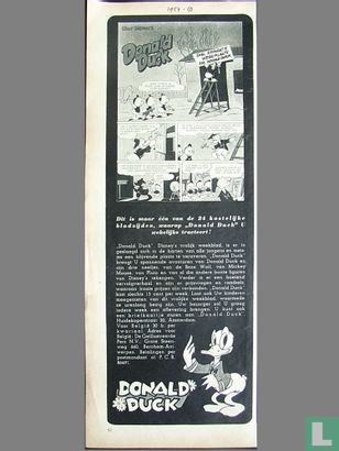Dit is maar één van de 24 kostelijke bladzijden, waarop "Donald Duck" u wekelijks tracteert!