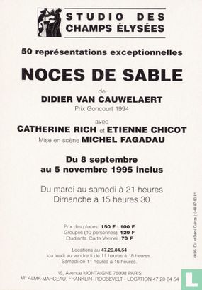 Studio Des Champs Élysées - Noces De Sable - Bild 2