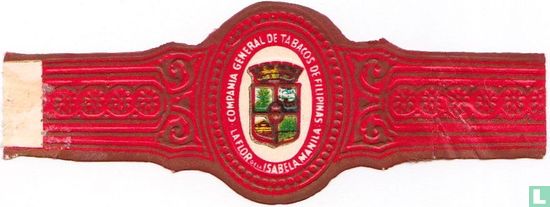 Compania General de Tabacos de Filipinas La Flor de la Isabela Manila - Afbeelding 1
