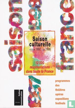 Ministère de la Culture - la saison culturelle France 1997-1998 - Bild 1