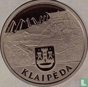 Lithuania 10 litu 2002 (PROOF - folder) "Klaipeda" - Image 3