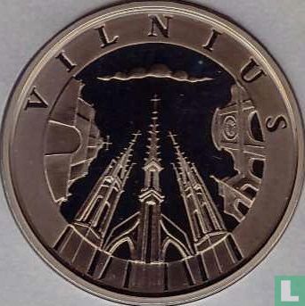 Litouwen 10 litu 1998 (PROOF) "Vilnius" - Afbeelding 2