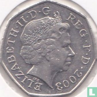 Verenigd Koninkrijk 50 pence 2003 - Afbeelding 1