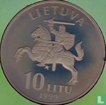 Litouwen 10 litu 1999 (PROOF) "Kaunas" - Afbeelding 1