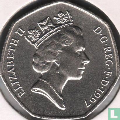 Verenigd Koninkrijk 50 pence 1997 (8 g) - Afbeelding 1