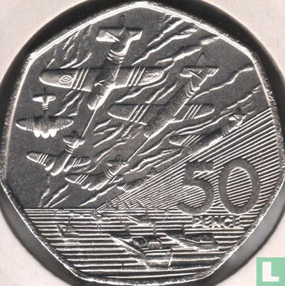 United Kingdom 50 pence 1994 "50th anniversary of the D-Day landings" - Image 2