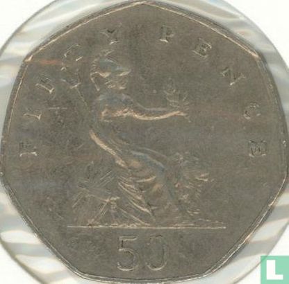 Verenigd Koninkrijk 50 pence 1982 - Afbeelding 2