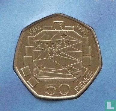 Verenigd Koninkrijk 50 pence 1992 (Numisbrief) "British Presidency of European Council" - Afbeelding 3