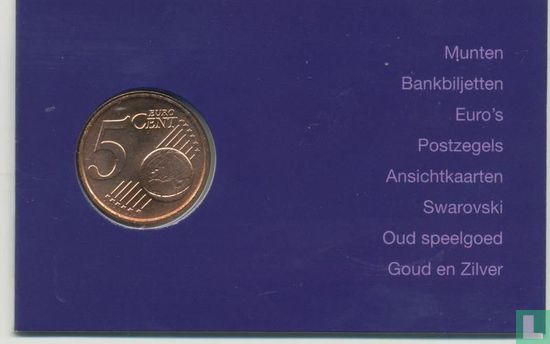 Deutschland 5 Cent 2002 (Coincard - F) - Bild 2