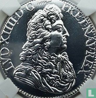 France 10 euro 2019 (folder) "Piece of French history - Louis XIV" - Image 3