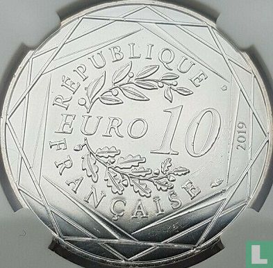 France 10 euro 2019 "Piece of French history - Louis XVI" - Image 1