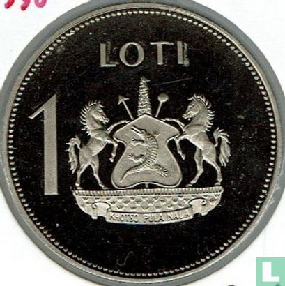 Lesotho 1 Loti 1980 (PP) - Bild 2