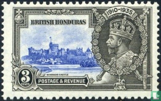 Koning George V - Zilveren jubileum