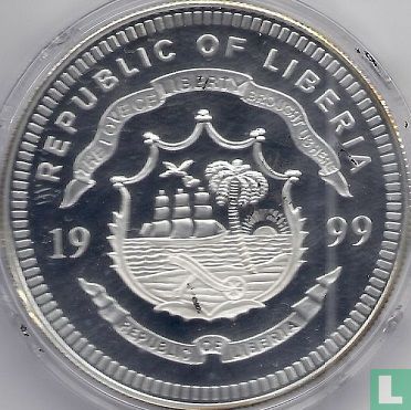 Liberia 20 dollars 1999 (PROOF) "French Revolution" - Image 1