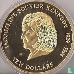 Liberia 10 dollars 2001 (PROOF) "Jacqueline Bouvier Kennedy" - Afbeelding 2