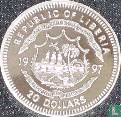 Liberia 20 Dollar 1997 (PP) "Princess Diana - In Memoriam" - Bild 1