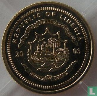 Liberia 10 dollars 2003 (PROOF) "Pope John Paul II" - Afbeelding 1