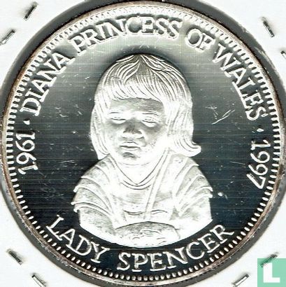 Liberia 20 Dollar 1997 (PP) "Diana Princess of Wales - Lady Spencer" - Bild 2