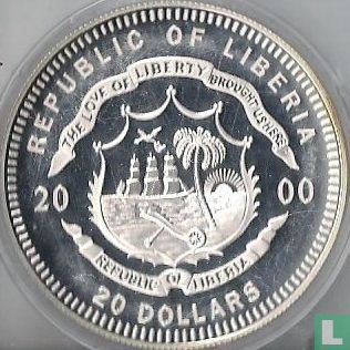 Liberia 20 Dollar 2000 (PP) "Berlin" - Bild 1