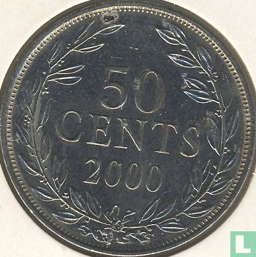 Libéria 50 cents 2000 - Image 1