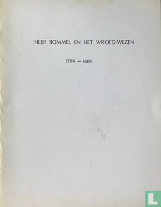 Heer Bommel en het Wroeg-wezen - Image 1