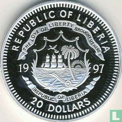 Liberia 20 Dollar 1997 (PP) "Diana Princess of Wales - Final journey" - Bild 1