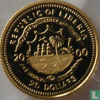 Libéria 25 dollars 2000 (BE) "Nefertiti" - Image 1