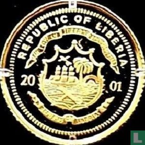 Liberia 25 dollars 2001 (PROOF) "Galileo Galilei" - Afbeelding 1