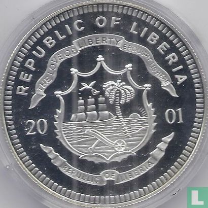 Liberia 20 dollars 2001 (PROOF) "Portugal" - Afbeelding 1
