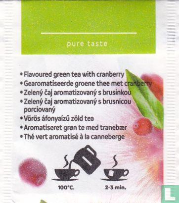 Green Tea cranberry  - Afbeelding 2