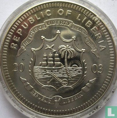 Liberia 5 dollars 2003 "2004 Olympics in Athens" - Afbeelding 1