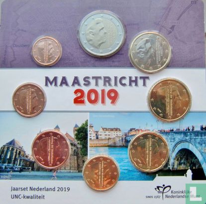Pays-Bas coffret 2019 "Nationale Collectie - Maastricht" - Image 1