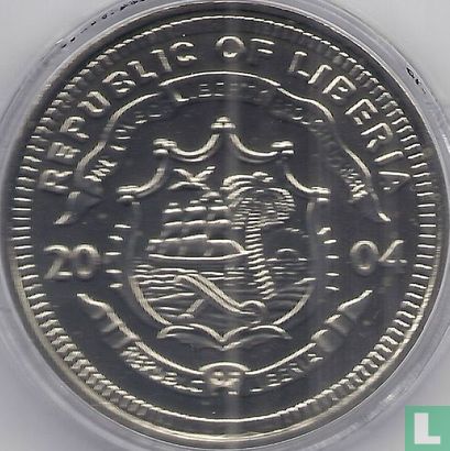 Liberia 5 Dollar 2004 (PROOFLIKE - B) "New Vatican coins" - Bild 1