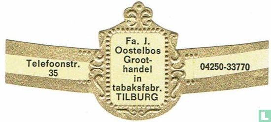 Fa. J. Oostelbos Großhandel mit Tabakwaren. Tilburg - Telefonestr. 35-04250-33770 - Bild 1