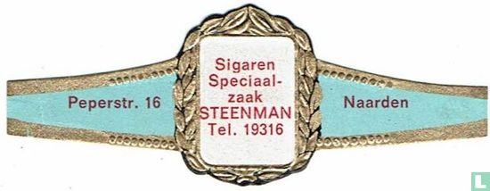 Sigaren Speciaalzaak Steenman Tel. 19316 - Peperstr. 16 - Naarden - Afbeelding 1