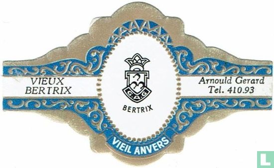 G.A.G. Bertrix Vieil Anvers - Vieux Bertrix - Arnould Gerard Tel. 410.93 - Image 1